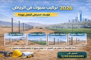 تركيب شبوك في الرياض: أفضل شركة وأسعار 2026